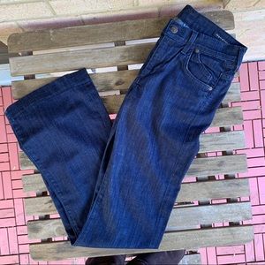 Citizens of Humanity high rise wide leg Dark 27